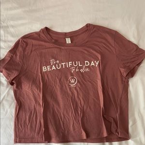 Whitney Simmons Merch Crop Top